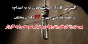 تجمع، اعتراض و راهپیمایی بازنشستگان، کارگران، غارت‌شدگان و جوانان جویای کار